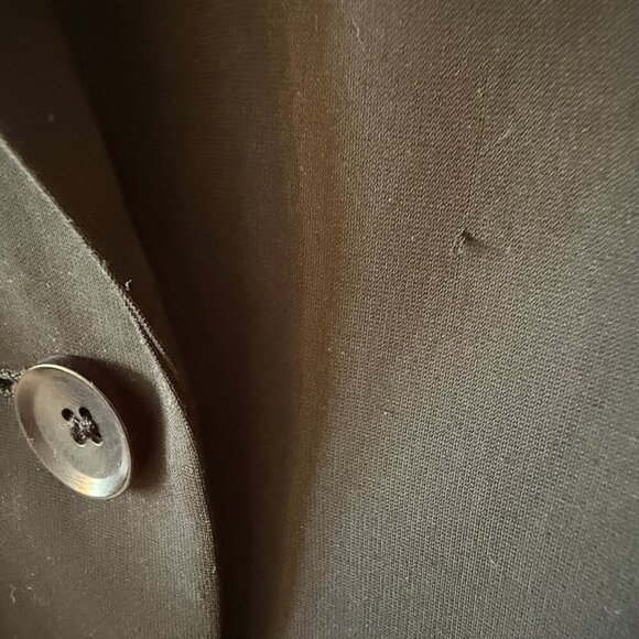 Women's S BCBGMaxAzaria Jordyn One Button Black Blazer - Picture 8 of 8